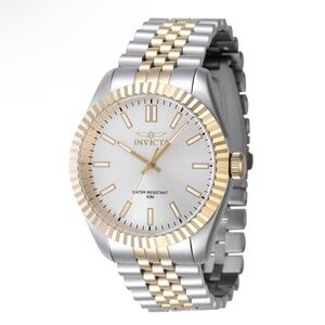 New Invicta Men’s Specialty Quartz Silver Dial Watch, Model 47484